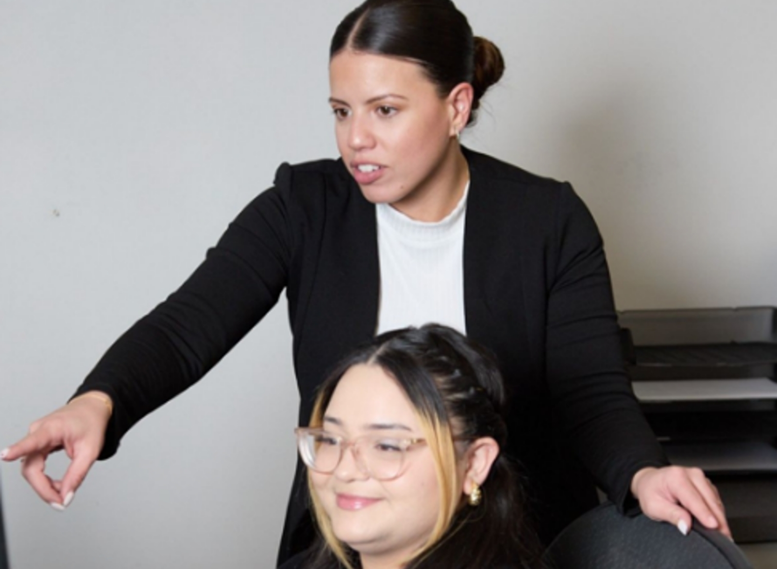 Women in dental office.